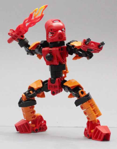 Standardized Revamp: Tahu Mata/STARsThe legendary Toa of Fire in his Toa Mata form. An approximation