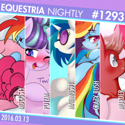 eqnightly:  Equestria Nightly #1293 - 2016-03-13 Sources:  eqn1293-01: by MDGusty  eqn1293-02: by Potzm  eqn1293-03: by Matimus91  eqn1293-04: by Crazy Bush  eqn1293-05: by Murder 