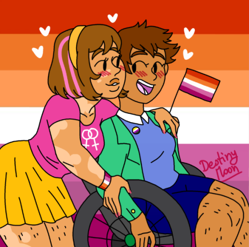 destinytomoon:Lesbian Day Of Visibility is almost over but we always need lesbians every day of the 