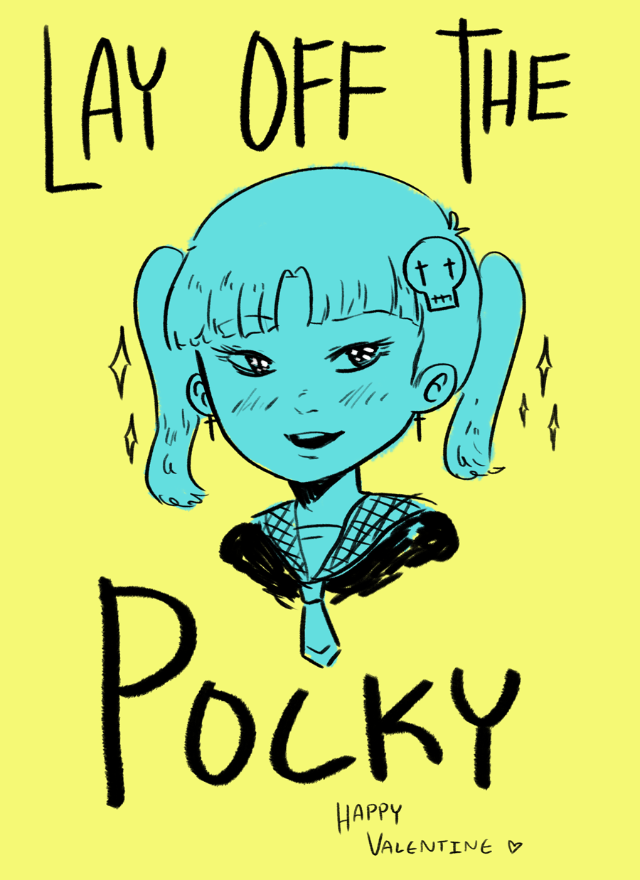 byronb:  I made some more uguu soo-goy Valentine’s Day cards so you can tell the