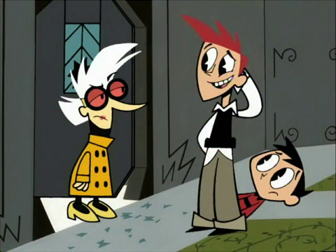 happiestlittlegoth:  beanzn:  Comparison of some of the designs in My Life as a Teenage Robot. Pilot episode: My Neighbor was a Teenage Robot (left) Season 1 Episode 1: It Came From Next Door (right)  [heavy breathing]   Loved that show when i was little