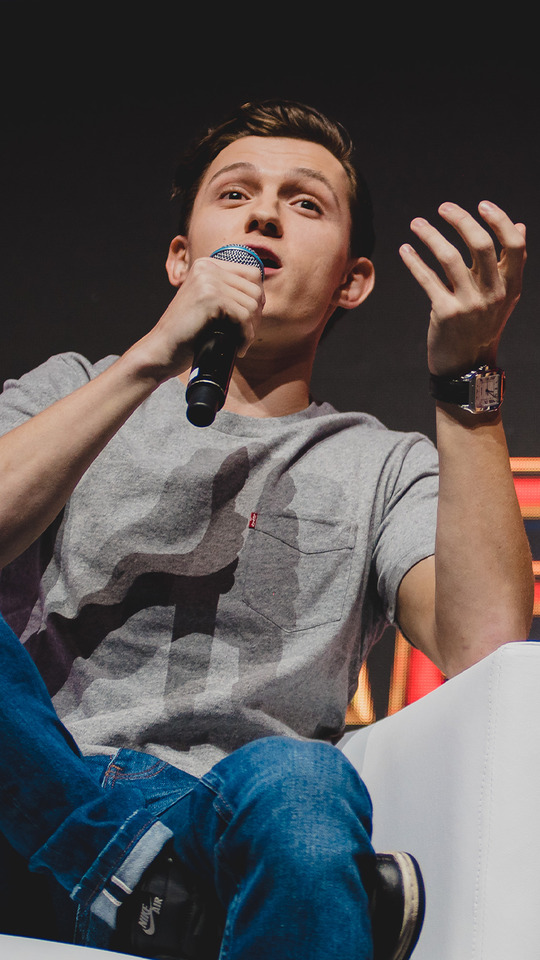 Tom Holland Lockscreens - Ccxp 2018 (brazil)