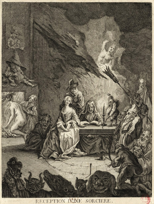 &lsquo;Reception d'une Sorcière&rsquo; (Reception of a Witch)Source