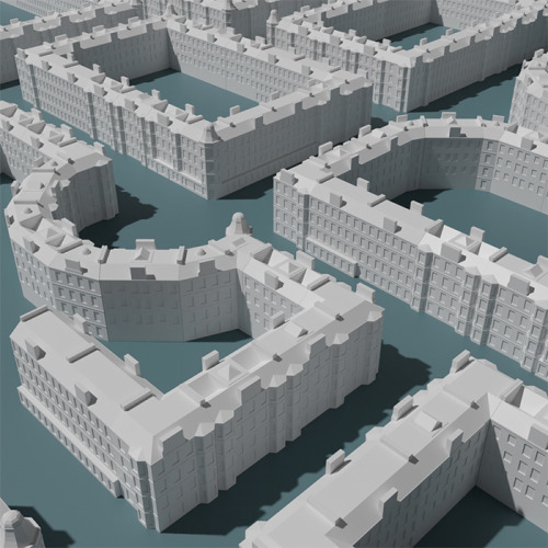 Coming back to an idea from a few years back. Modular tenements in 8 different designs.