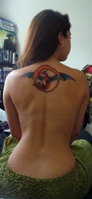 memator:  The Girl With the Fire/Flying Tattoo http://ift.tt/1f4Z0qz