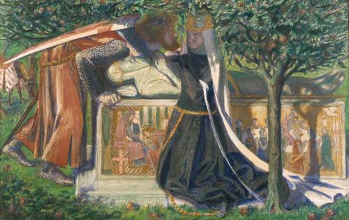 Arthur’s Tomb, by Dante Gabriel Rossetti, Tate Britain, London.