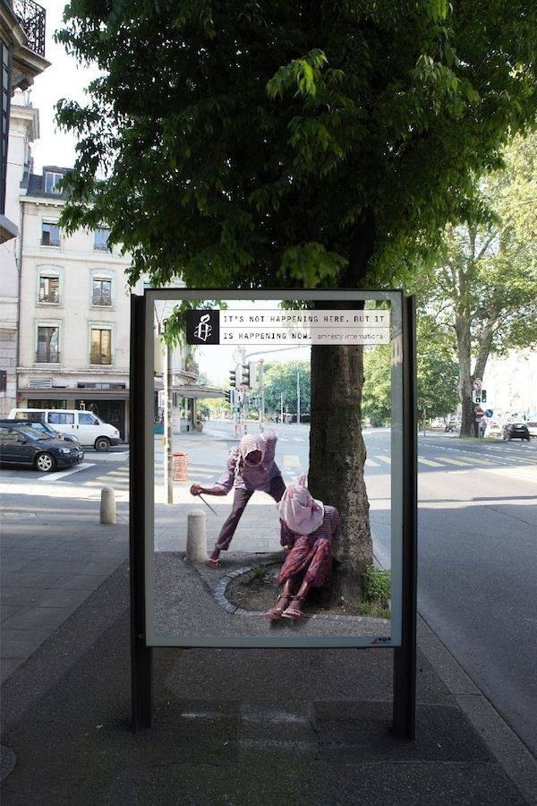 all-one-or-none:  idealistsconundrum:  Clever &amp; effective Ad Campaign by