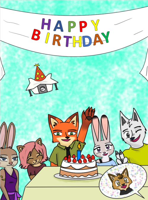 The Adventures of ThunderFoxHappy Birthday jrh01409I wish you a wonderful day and I really hope 