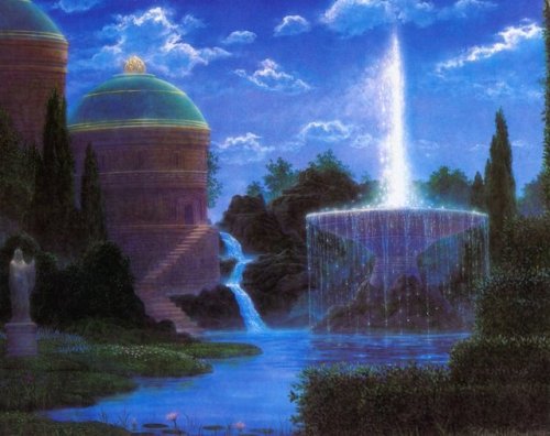 groovygraphics:Gilbert Williams – Fountain of Renewal