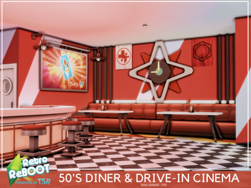  Retro ReBOOT - 50’s Diner and Drive-in CinemaThis creation is part of the Retro Reboot Coll