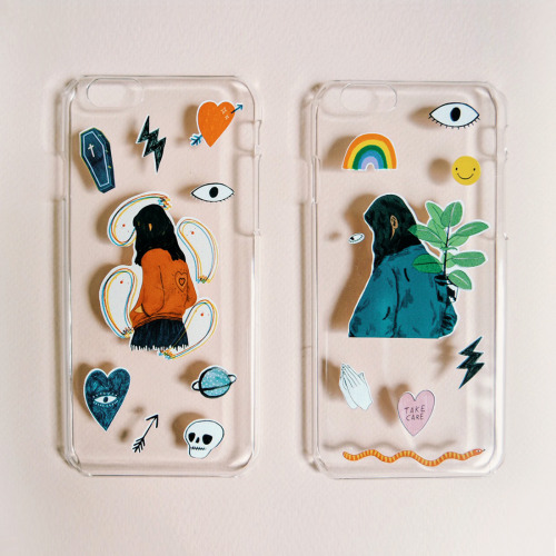 manjitthapp:  These two phone case styles are back in stock in my shop! 