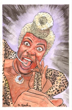 Eternallybeautifullyblack:  A Very Apt Depiction Of The Character Ruby Rhod From