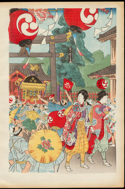 Takahashi Shotei Title: Kanda Matsuri 1940