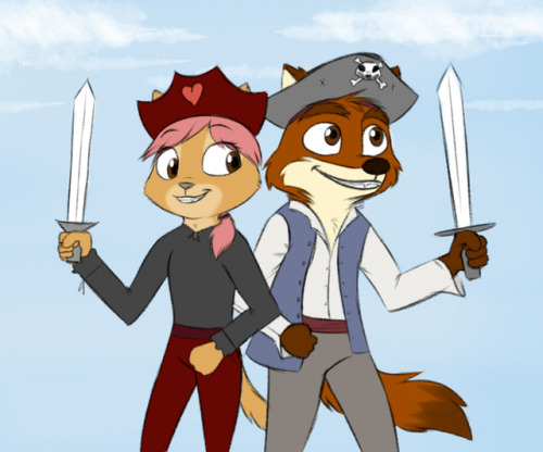 koraru-san:gokhan20:We Are Wildehopps Pirates -Surprise @koraru-san :DNote : Wolf at the right is my