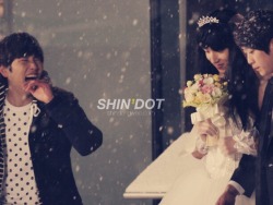 bethe1all4one:   130203 3 Idiots Filming (@Shin'Dot)Do Not Edit  