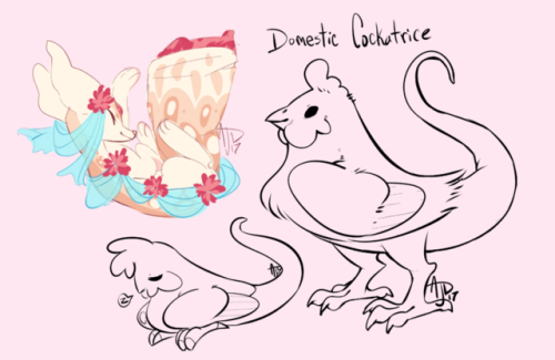 Hey patrons! We have an update for the $5 tier~ Two free to use domestic cockatrice linearts that wi