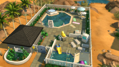 zamboxious-sims: Pool | §68,892 | 30x20 | 3bath Cats and Dogs | Get Together | Get to Work | Jungle 