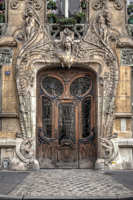 kendrasmiles4u:  The Best Door in Paris by IPBrian on Flickr. @kendrasmiles4u 