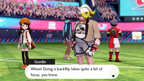 gordie is my favorite gym leader and that will not change-