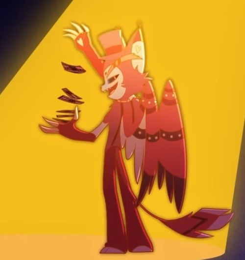 Just Finished Hazbin Hotel And I Can't Stop Thinking About The Funny Bird-cat Man Help