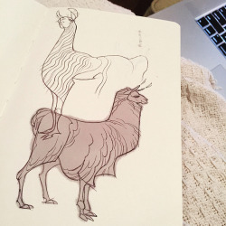 shoomlah:  the first 12 days of Inktober!  I’ve been doing ungulates because… because I love ungulates.