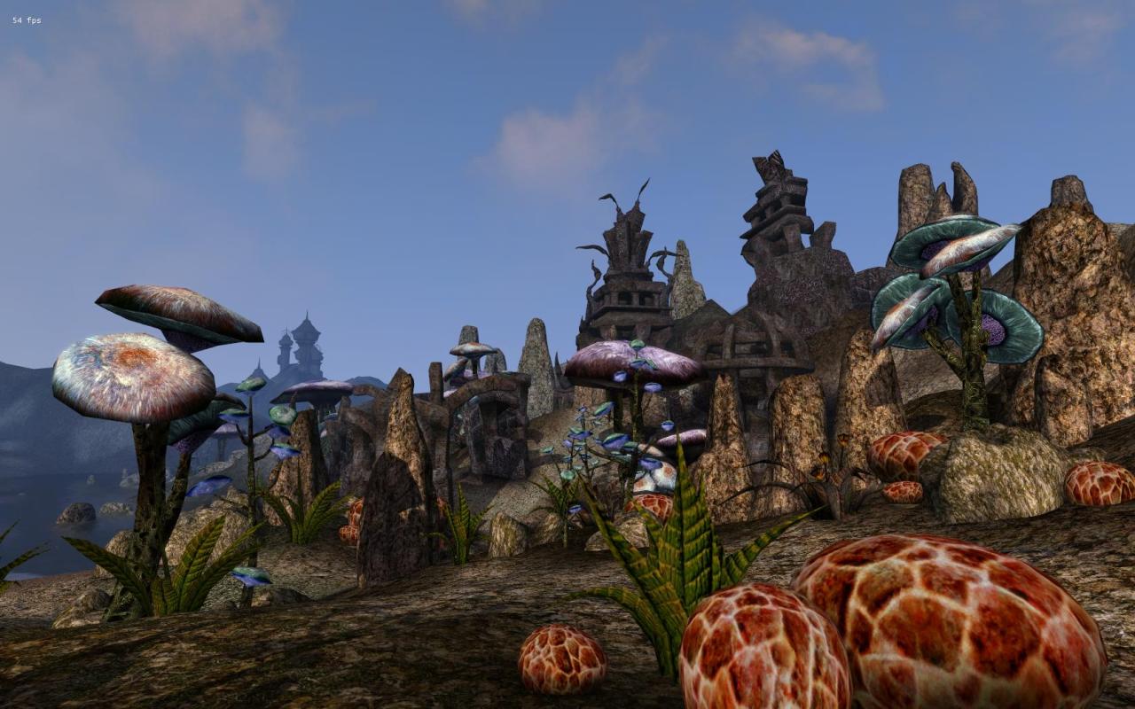 Vibrant Morrowind by HeadlessWonder and SkyDye with a MGSO install.
Vibrant Morrowind is a complete texture overhaul for Morrowind that adds a lot more color and variety to the landscapes of Vvardenfell. It’s completely compatible with all other...