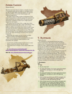 5theditionhomebrewing:  Some ridiculous firearms for your D&amp;D game. More to come. 