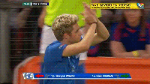 umthatsliam:Niall coming on as a sub