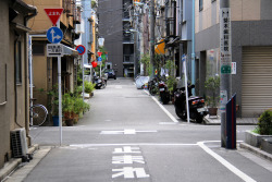 nigiyakanatori:  streets of tokyo by luis