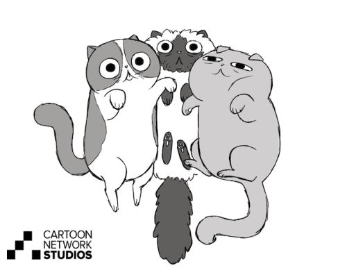 losassen:  A while back I had the super fun opportunity to help design some animal characters for the We Bare Bears episode “Viral Video” and thought I would share these with everyone! The sketches on the left are my original designs and on the