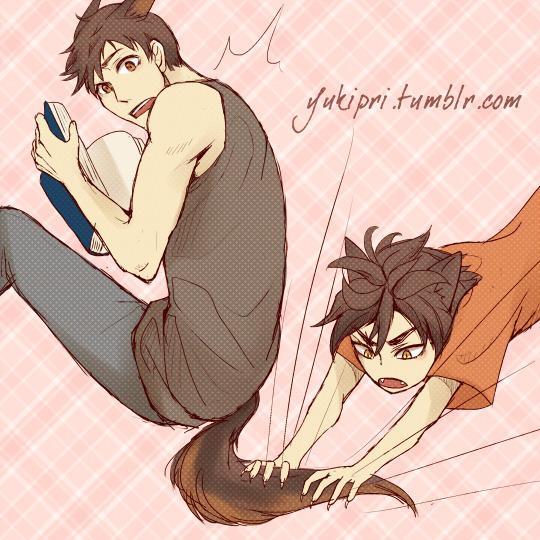 yukipri:  Big Hero 6 Catboy/Dogboy AU!  Part 1I said I’d draw one, ages ago, and
