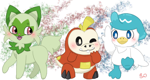 I’m so excited for Gen 9! Who are you choosing? So far Sprigatito has my heart!