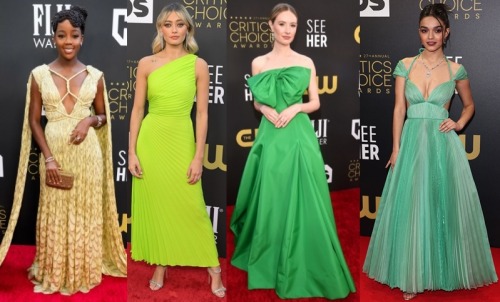 Critics Choice Awards 2022 - fave looks~Mychal Bella Bowman, Jamie Dornan, Wrenn Schmidt, Stephanie 