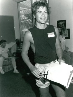 80sloove:  Rob Lowe 