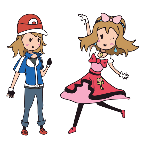 Request of Serena from Pokemon! A bunch of different outfits here, enjoy everyone. Working on design