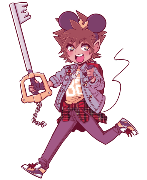 destiny-islanders:   Doodled a Disney-bound Sora to celebrate the KH3 pop-up in Disney Springs! I’ll be going around noon on the 16th, and I’ll have this doodle and a couple of others printed out as stickers to give out if anyone wants to say hi!