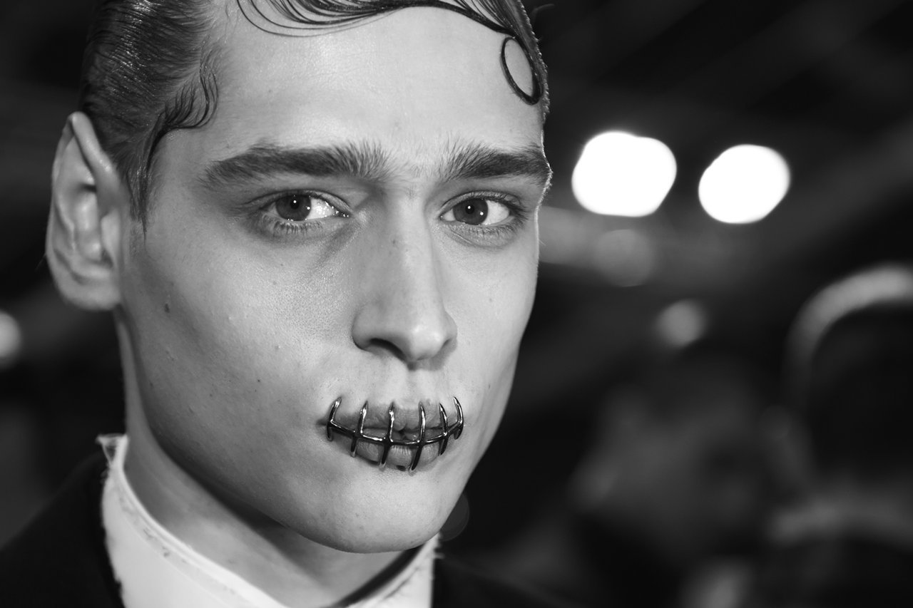 yvessaintl:  Backstage @ Givenchy aw15