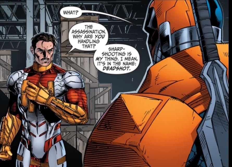 oliverdant:  #Arrow | I so want to see Deadshot &amp; Deathstroke working together