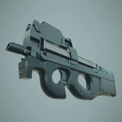 submachine gun