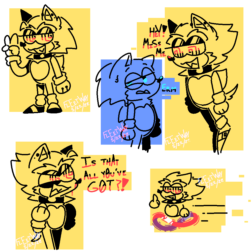 VS Sonic.EXE But you are Sunky.MPEG - Comic Studio