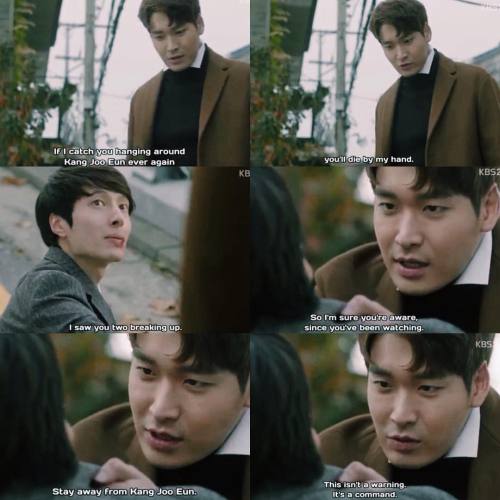 • Oh My Venus • EPISODE 5 When Woo Shik threatened Joo Eun&rsquo;s stalker even if the