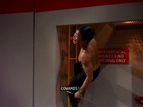 jenniferrpovey: bemusedlybespectacled: darkrainbow13: George Takei was so excited to do this shirtle