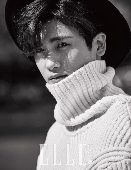 stylekorea:  ZE:A‘s Park Hyung Sik for Elle Korea October 2015. Photographed by