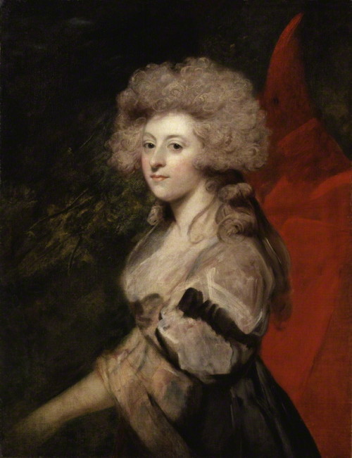 georgian-empress: Portrait of Maria Anne Fitzherbert by Sir Joshua Reynolds. 1788. 