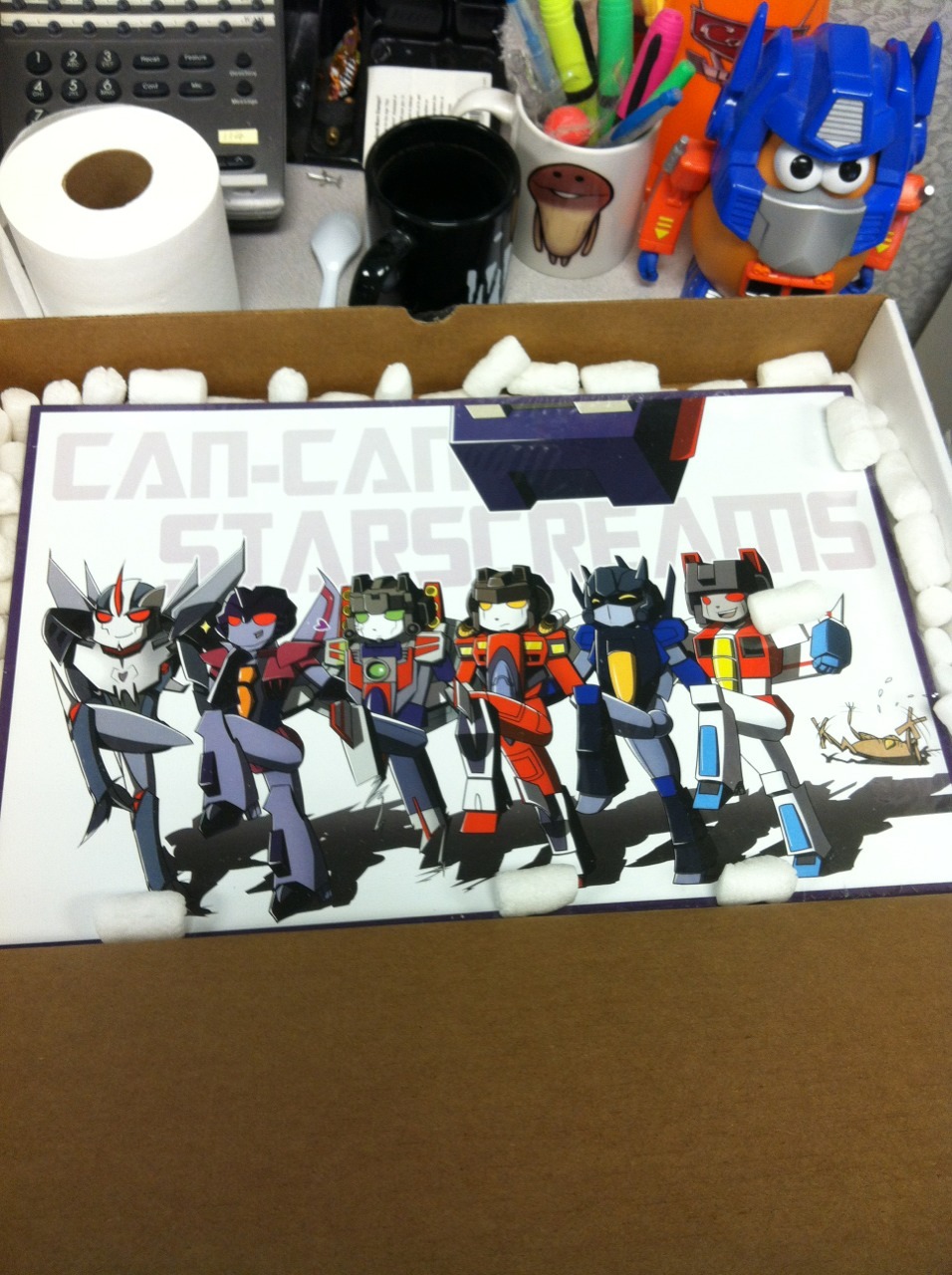 The Starscream print has arrived!!!!
