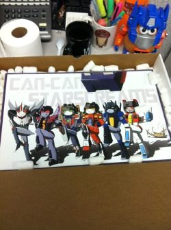 The Starscream print has arrived!!!!