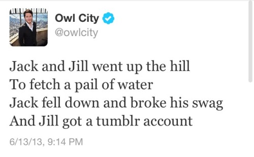 wowthatshipster: lookaliveesunshineee: I don’t care if you don’t like Owl City can we al