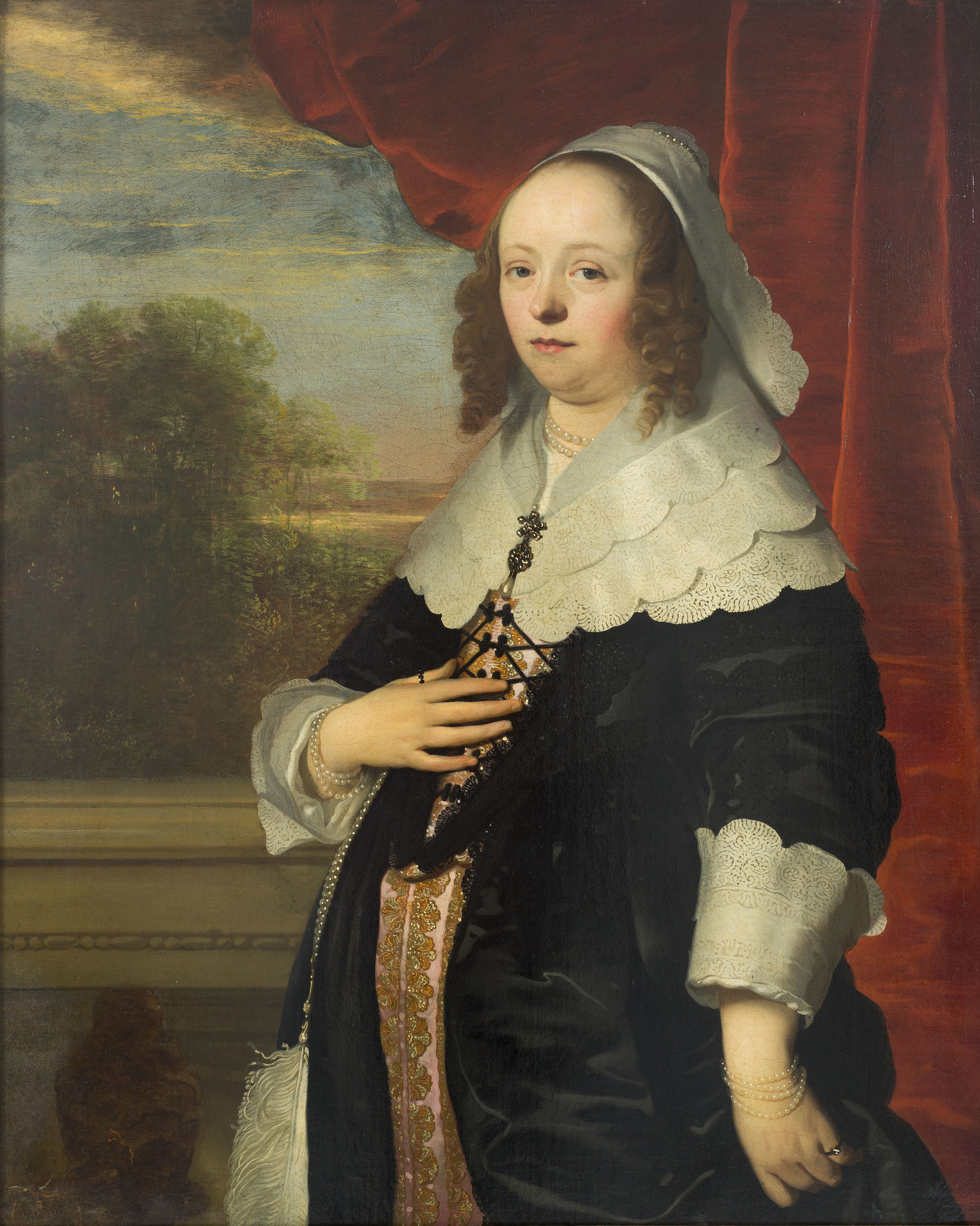 1660-1680 Lodewijk van der Helst - Portrait of...