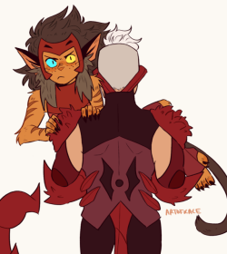 artofkace:AU where Catra just accepted her