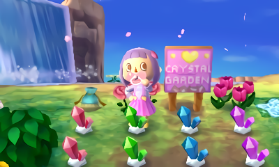 I made a crystal garden! There’s even a little pouch so you can take some for yourself